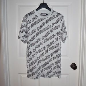 House of Holland Branded Boyfriend T-Shirt